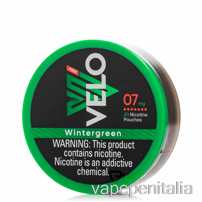 Buste Per Nicotina Mod Velo Box Vape - Wintergreen 7mg